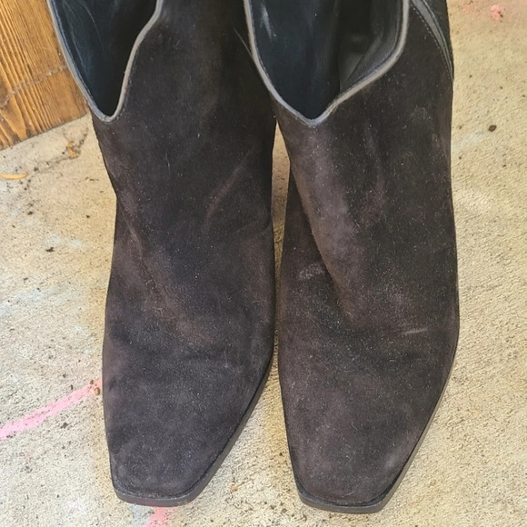 Sigerson Morrison Black Ankle Boots - Picture 4 of 12